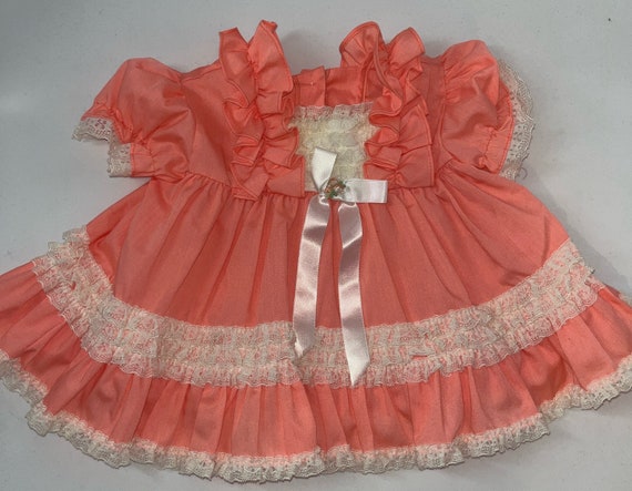 Vintage baby girl, two piece, bloomers,Vintage, 8… - image 2