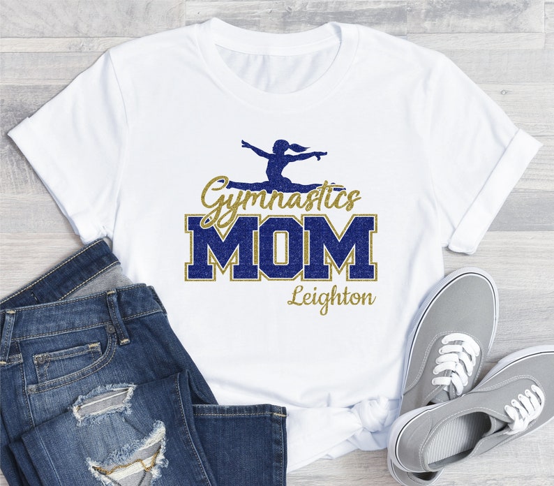 Custom Gymnastics Mom Shirt Proud Gymnasts Mom Shirt - Etsy