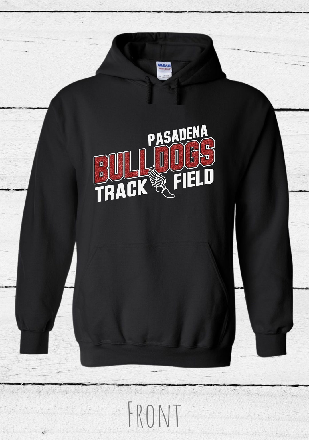 Personalized Track & Field Hoodie, Track Meet Hoodie, Mom Track and