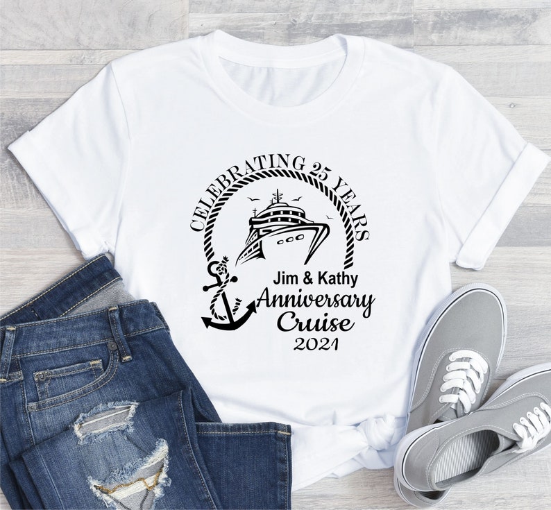 anniversary cruise t shirts