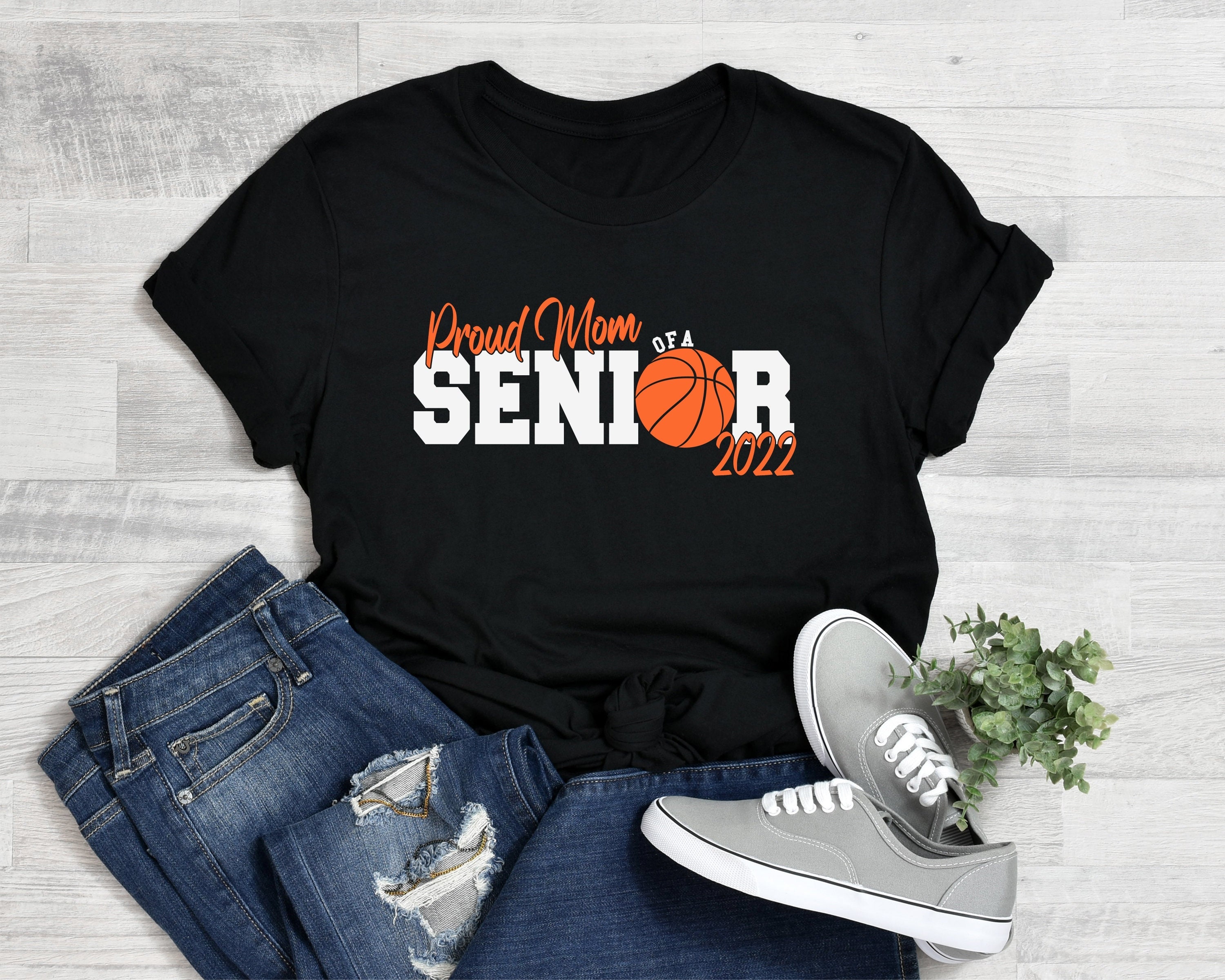 Personalized Senior Basketball Mom Shirt Proud Mom of A 2022 Etsy