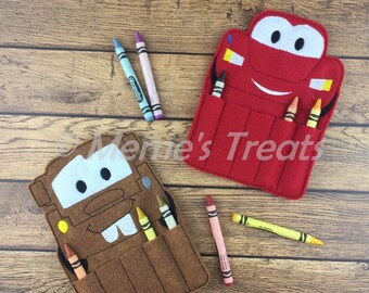 Crayon holder - Arts and crafts for kid - Travel activity - Quiet activity for kids