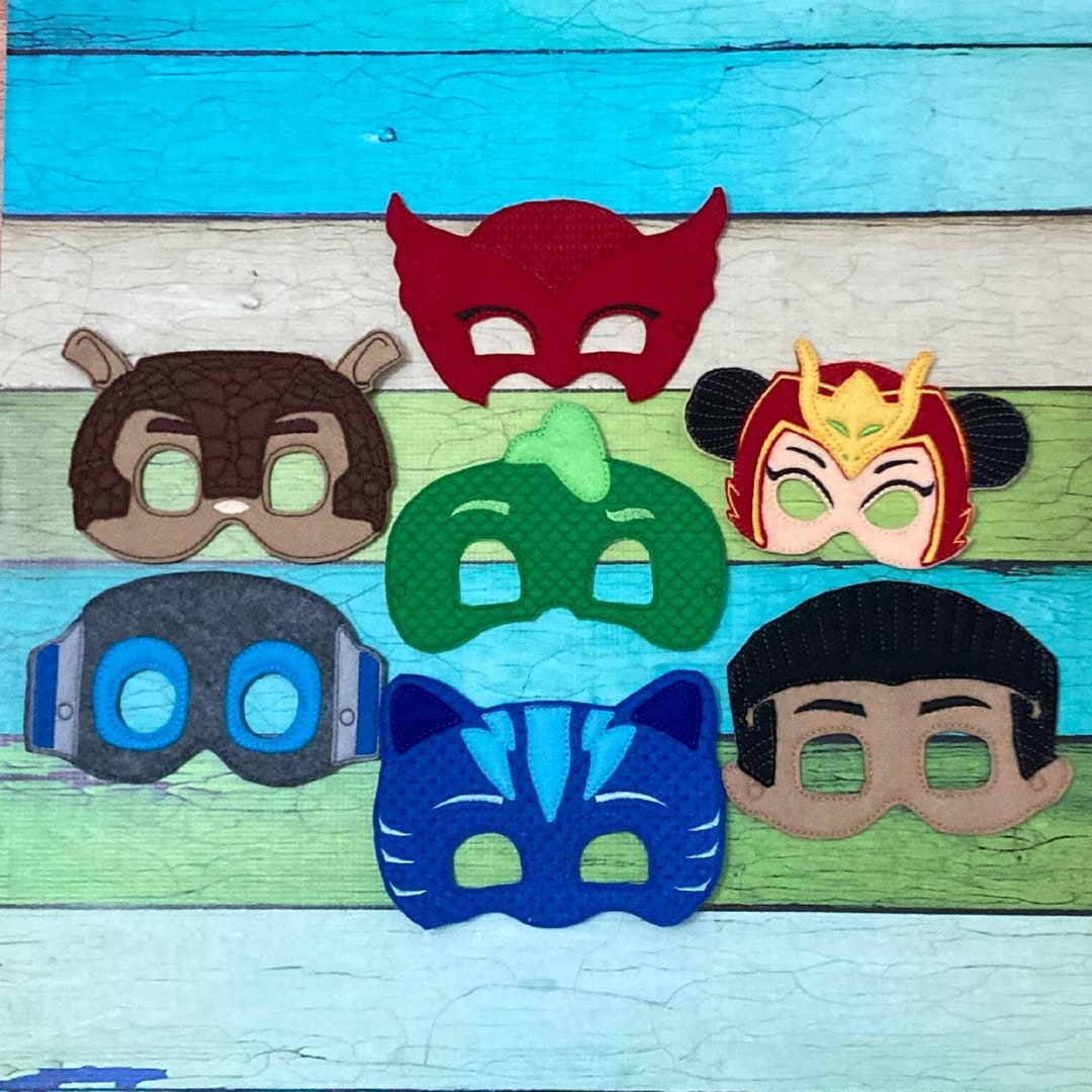 New Hero Felt Mask Deluxe Felt Mask Kids Mask Costume Dressup