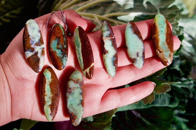 Chrysoprase Pendant Australian Chrysoprase Necklace