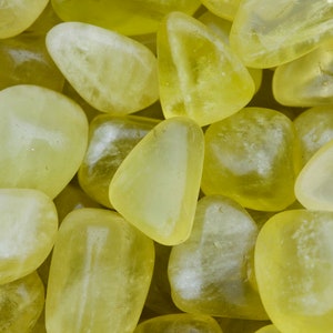 Lemon Quarz Trommelsteine