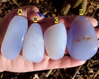 Rare Lilac Blue Chalcedony | High Quality Blue Chalcedony