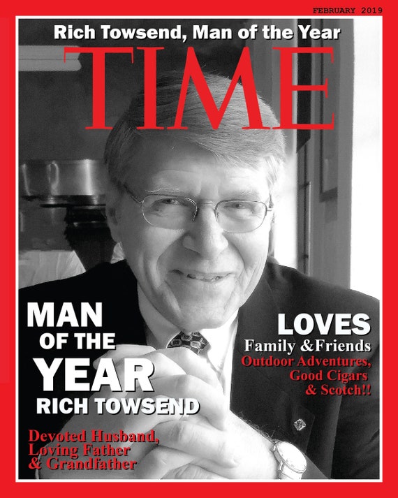 Time MagazinePerson of the Year Personalized Custom Etsy Time MagazinePerson of the Year Personalized Custom Etsy