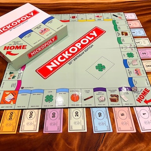 Customopoly Board Game: Personalized Family Gift