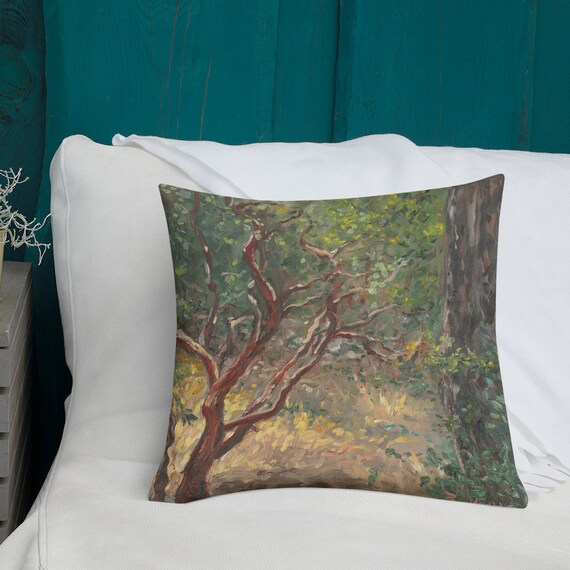 Idyllwild Manzanita Premium Pillow By R Noelle Etsy