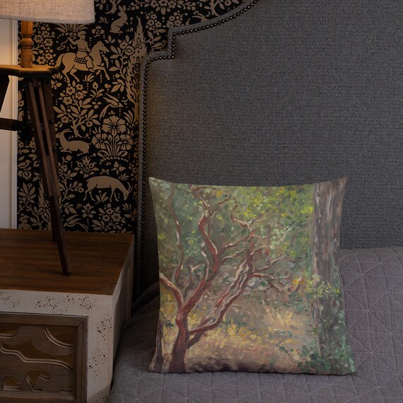 Idyllwild Manzanita Premium Pillow By R Noelle Etsy