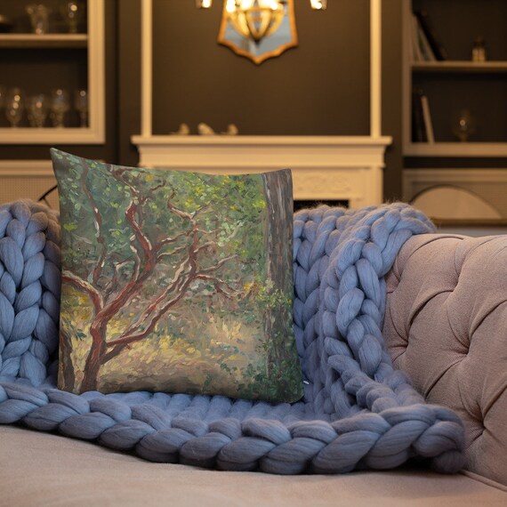 Idyllwild Manzanita Premium Pillow By R Noelle Etsy