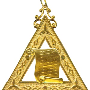 Masonic York Rite Royal Arch Officer Lecturer Jewel