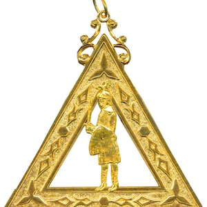 Masonic Royal Arch York Rite Captain of Host Officer Jewel