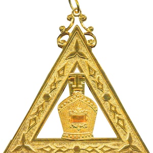 Joya de pecho del Sumo Sacerdote del Real Arco Masónico