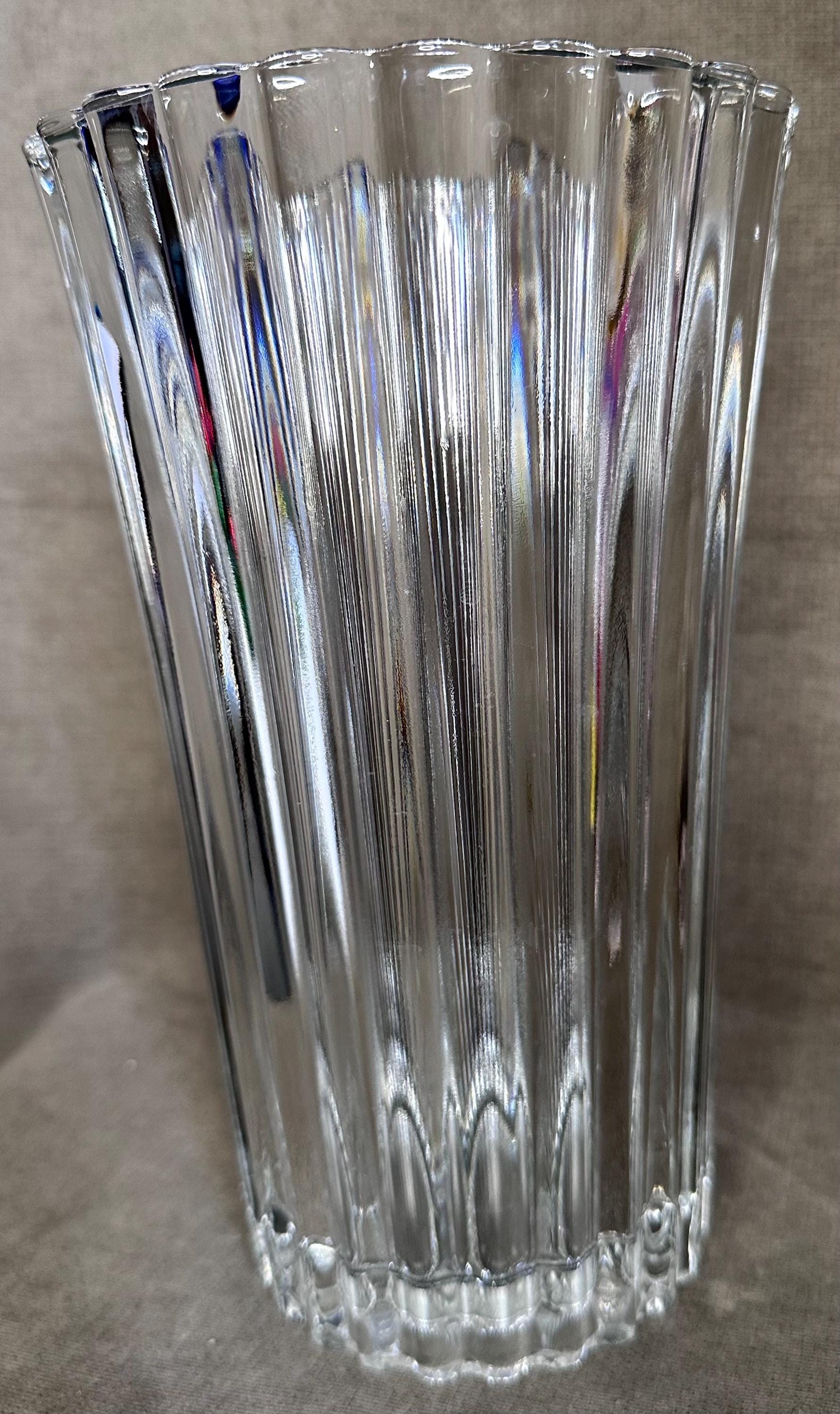 Crystal d'arques vase - Etsy 日本