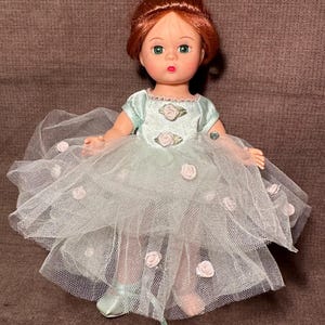 Vintage Madame Alexander Twirling Rose Ballerina Doll Red Hair