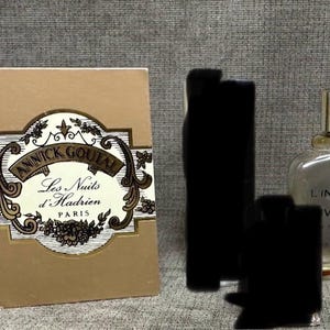 2 Mini Bottles Of Vintage Perfume L’Interoit Annick Goutal image 1