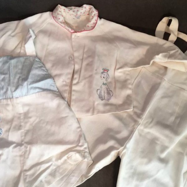 2 Vintage Toddler size Child’s Outfits by Grace & De Pinna