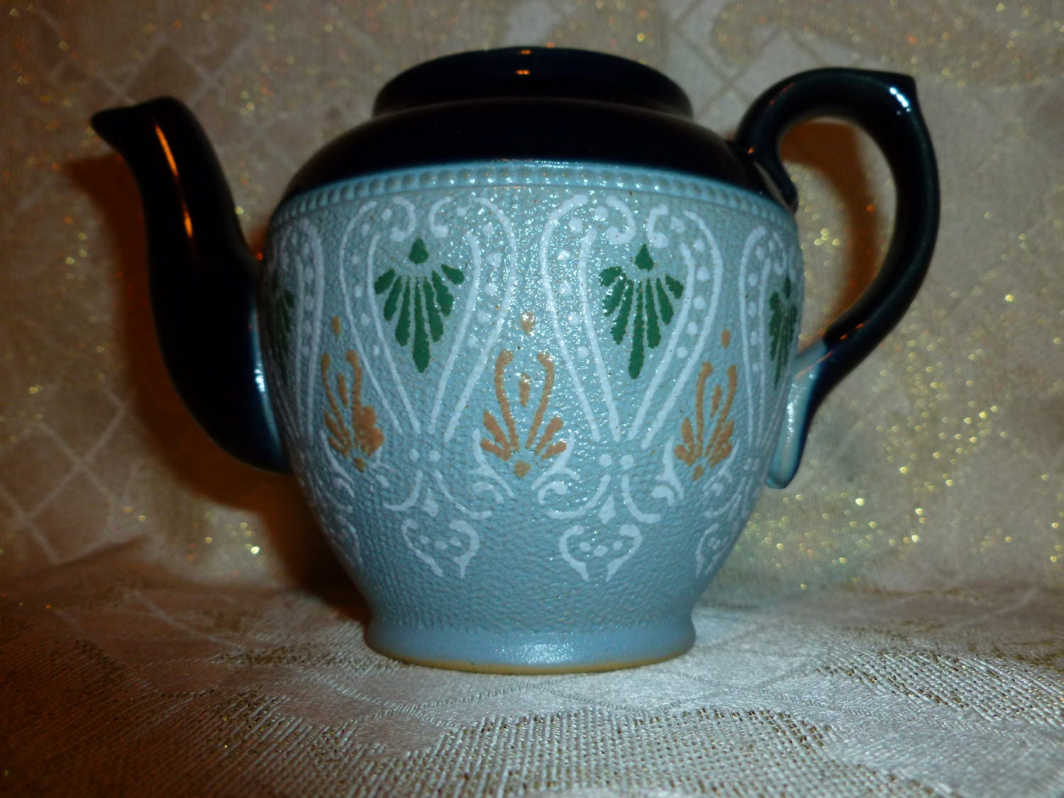 Langley Mill Pottery Teapot Lovatt & Lovatt Period Circa 1908 Made in