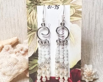 Earrings Handcrafted By Carmel Collectibles Elegant Style And Design Exceptional For Weddings Or Special Occasions Always FREE Domestic SHIP