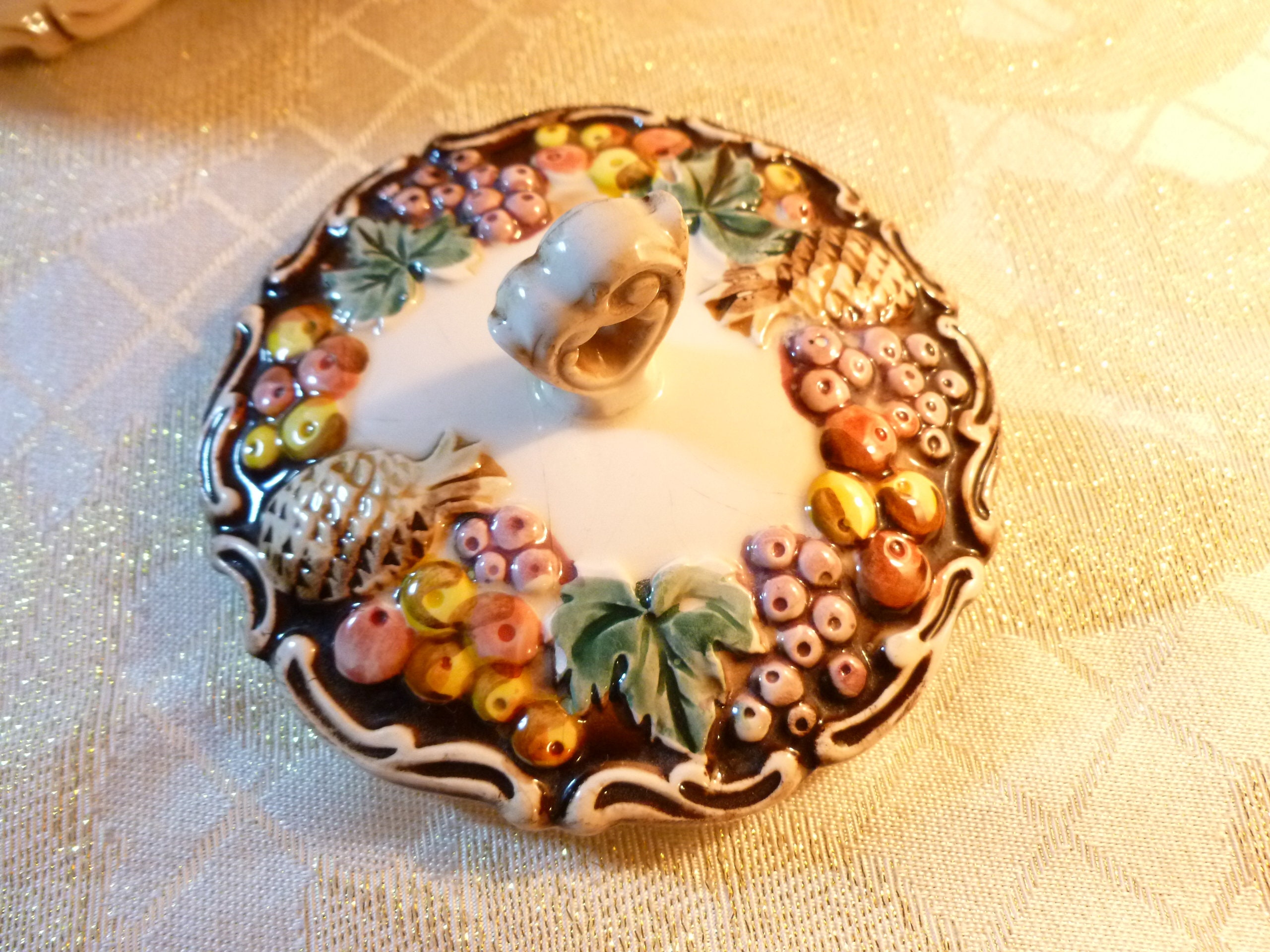 Carmel Coleccionibles ofrece un Lefton 1950s Della Robbia par | Etsy