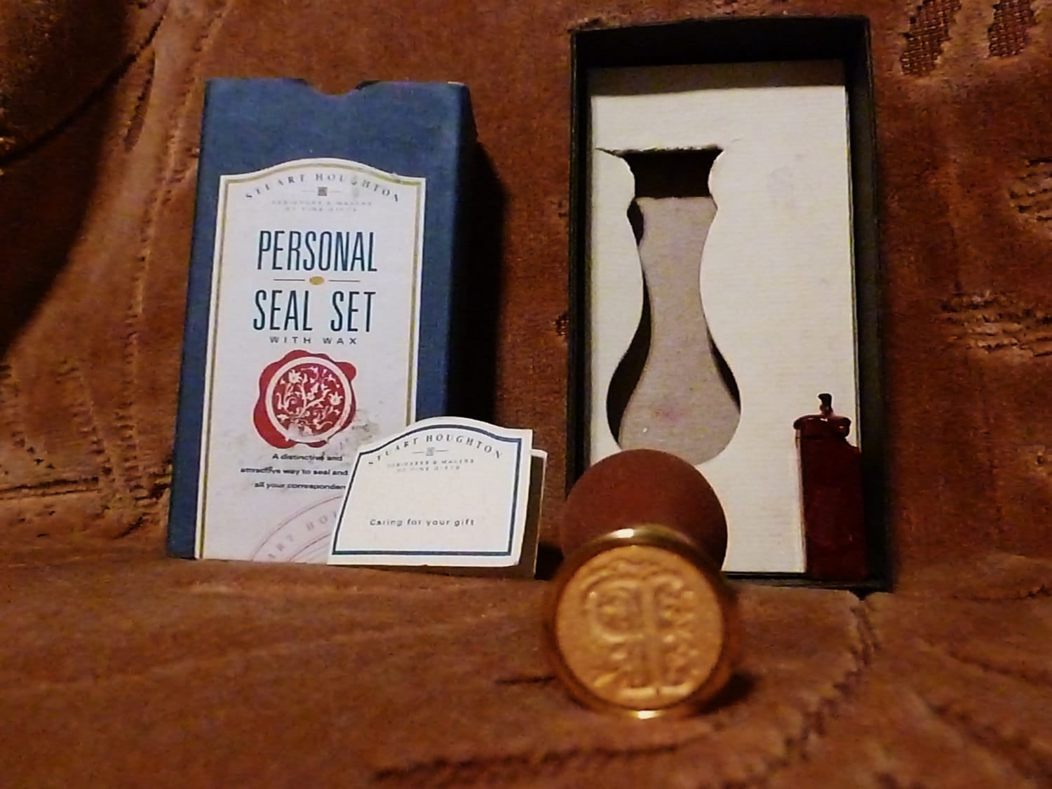 Personal Wax Seal Set Personalized Letter of First OR Last Name