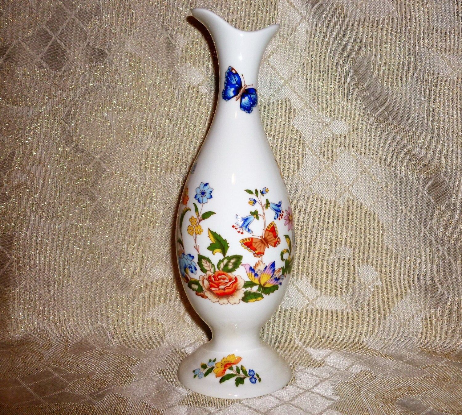 Aynsley Made In England Fine Bone China Cottage Garden Pattern