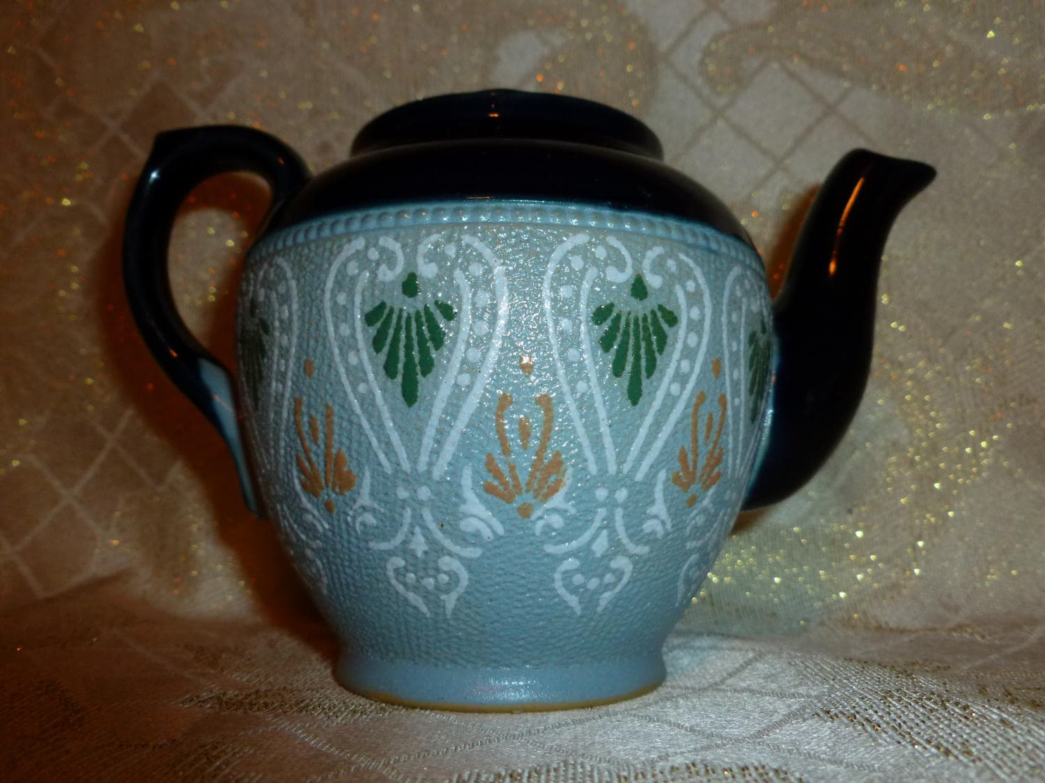 Langley Mill Pottery Teapot Lovatt & Lovatt Period Circa 1908 Made in