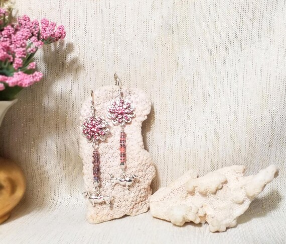 Handcrafted Earrings Beautiful Style For You A Adorable Dachshund Silverplated French Earwires For Comfort Always FREE Domestic SHIPPING