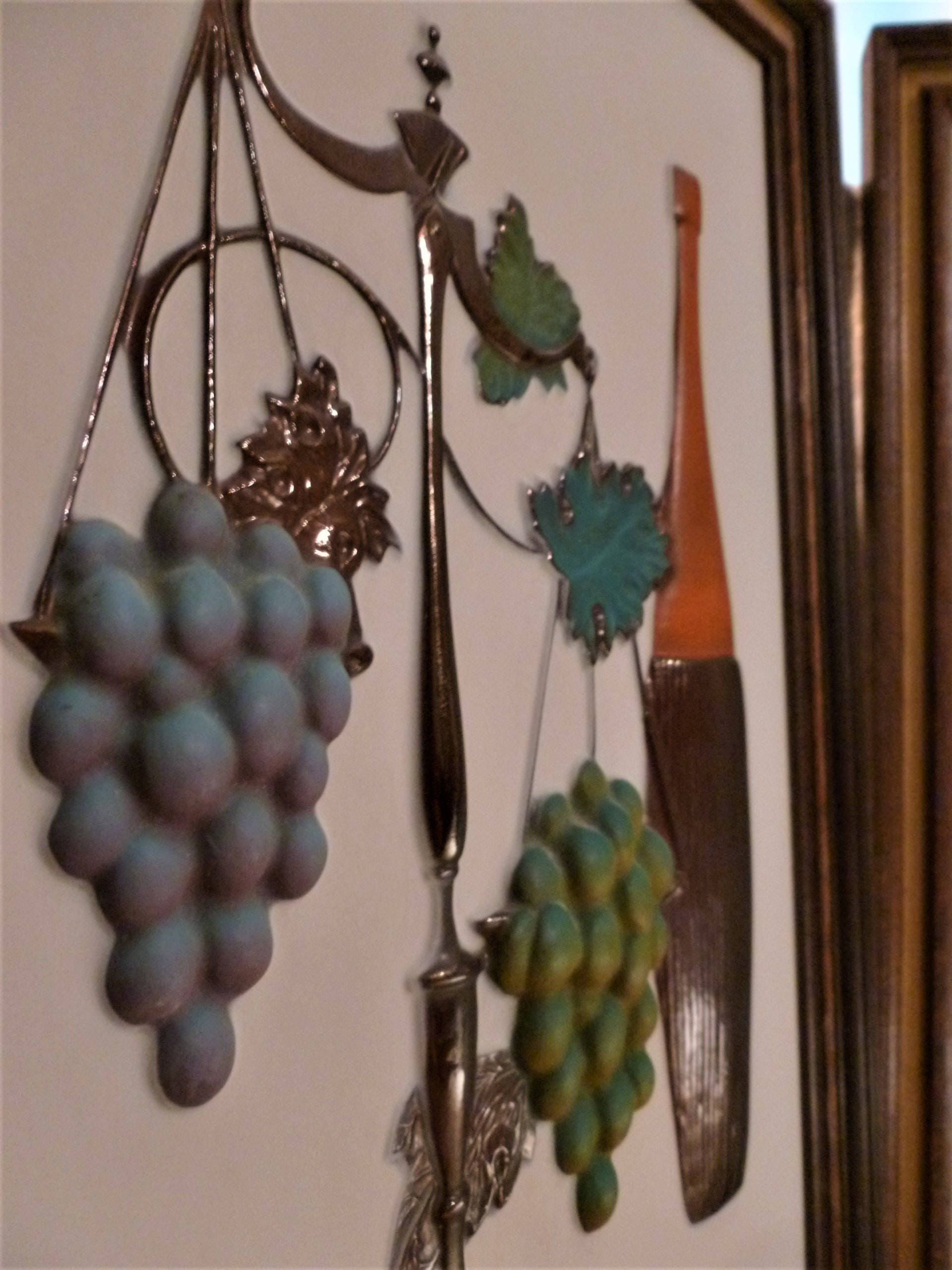 Beautiful Retro Mid Century Raised Design Wall Art Pictures Ideal