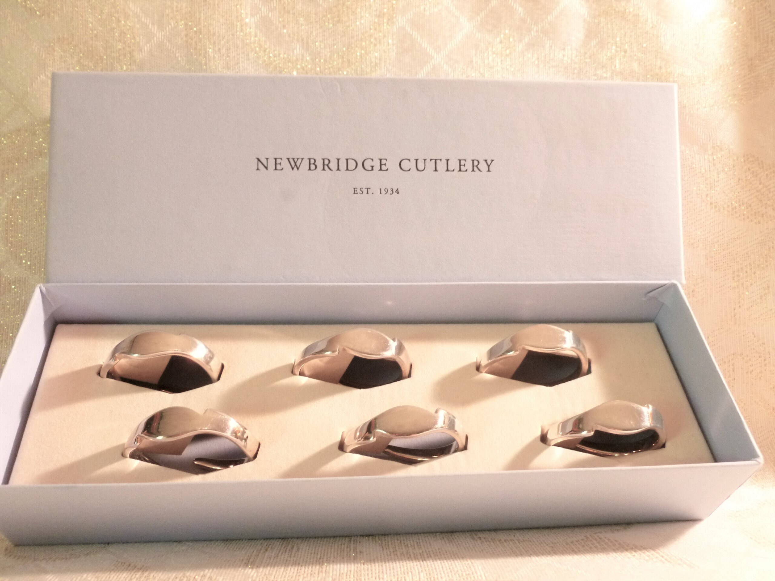 Newbridge Cutlery Founded 1934 Fine EPSN A1 Quality Napkin Rings