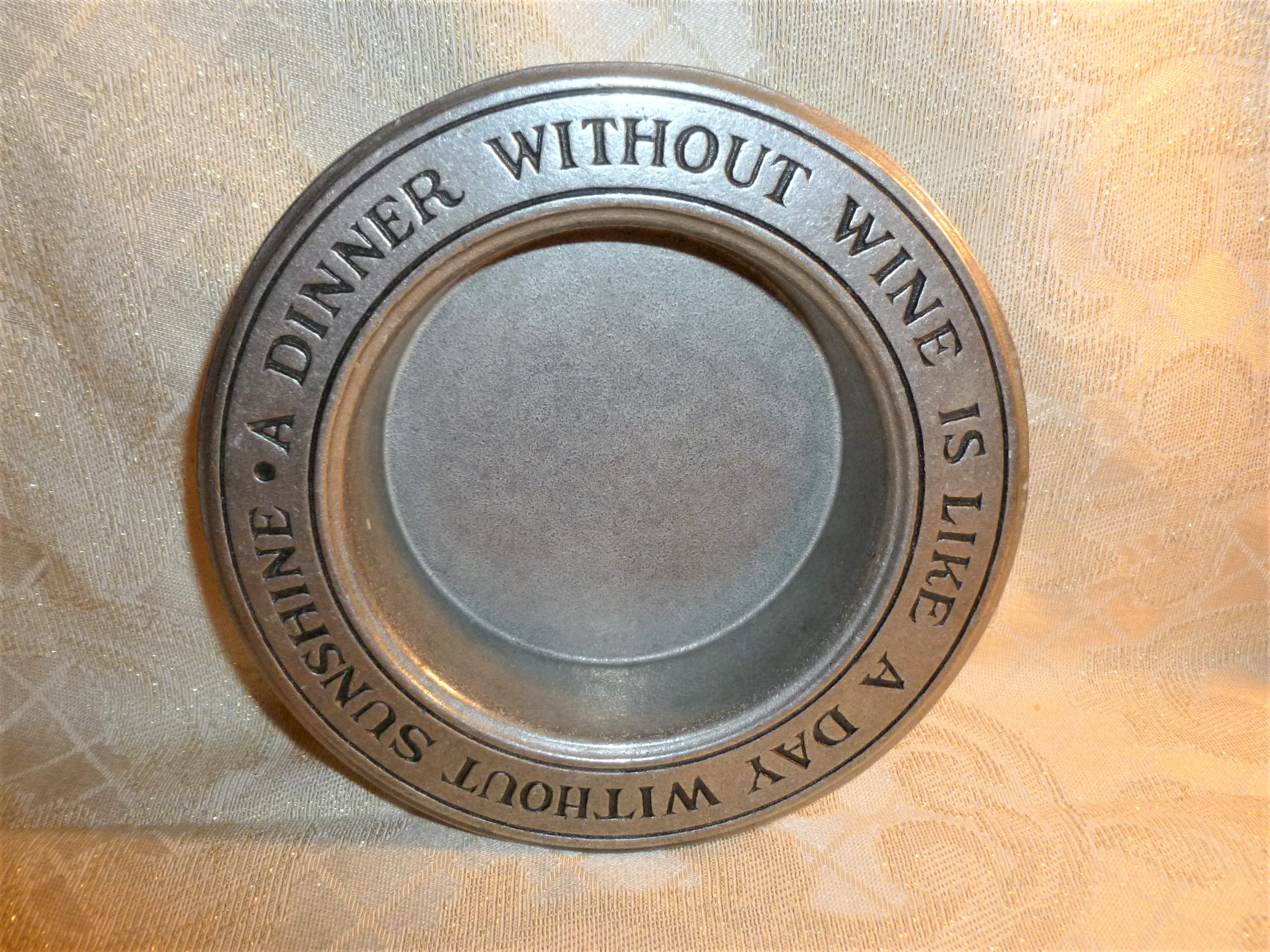 Wilton Pewter Bottle Holder For Wine Excellent Wilton Company Quality