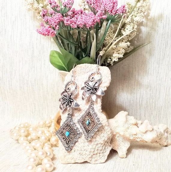 Earrings Handcrafted By Carmel Collectibles Stylish Western Accessory Always FREE Domestic SHIPPING