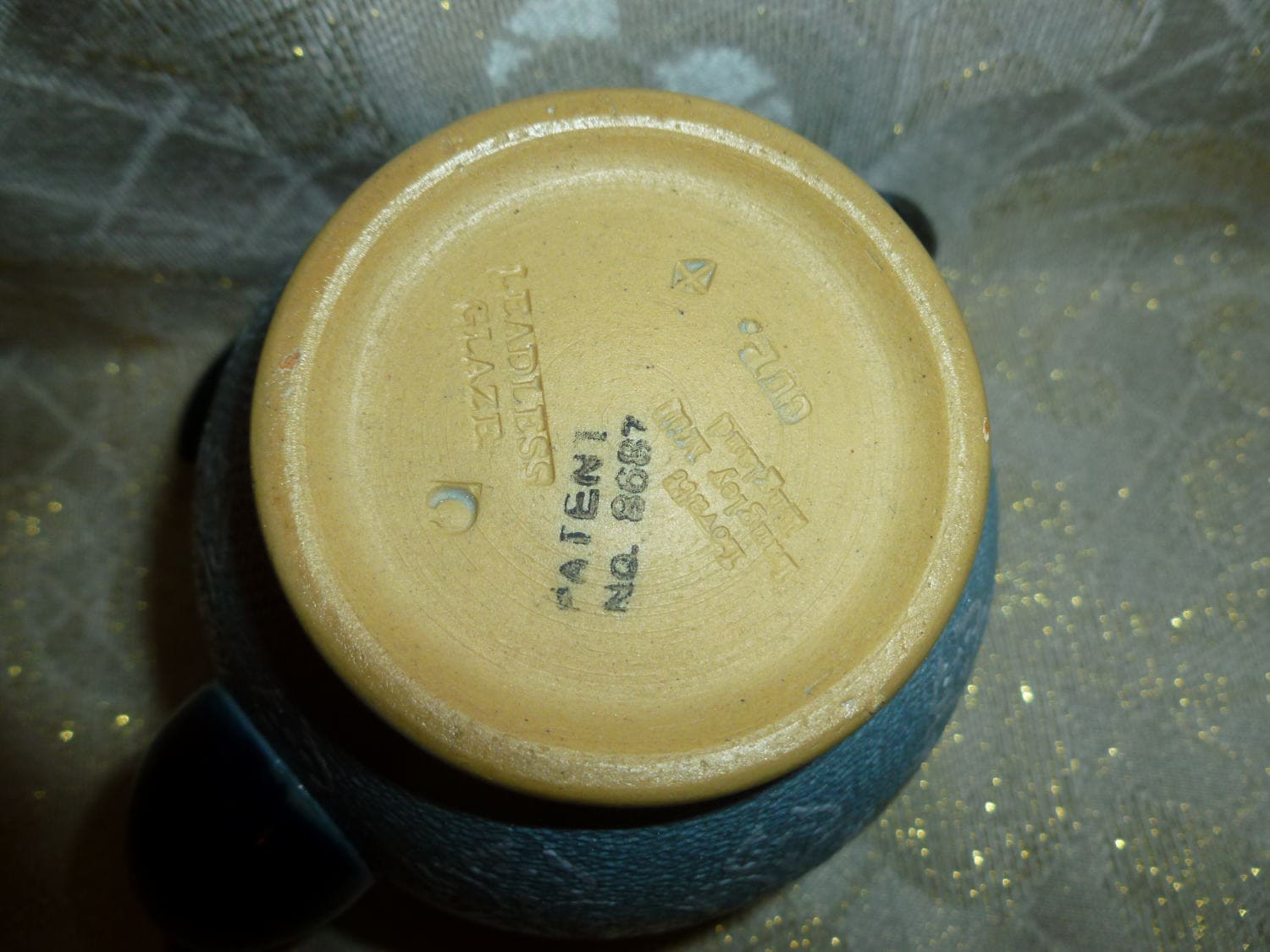 Langley Mill Pottery Teapot Lovatt & Lovatt Period Circa 1908 Made in