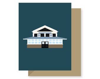 St. Roch Market, Historic Preservation Architecture Louisiana, Local Seafood, Cocktails, New Orleans Greeting Card