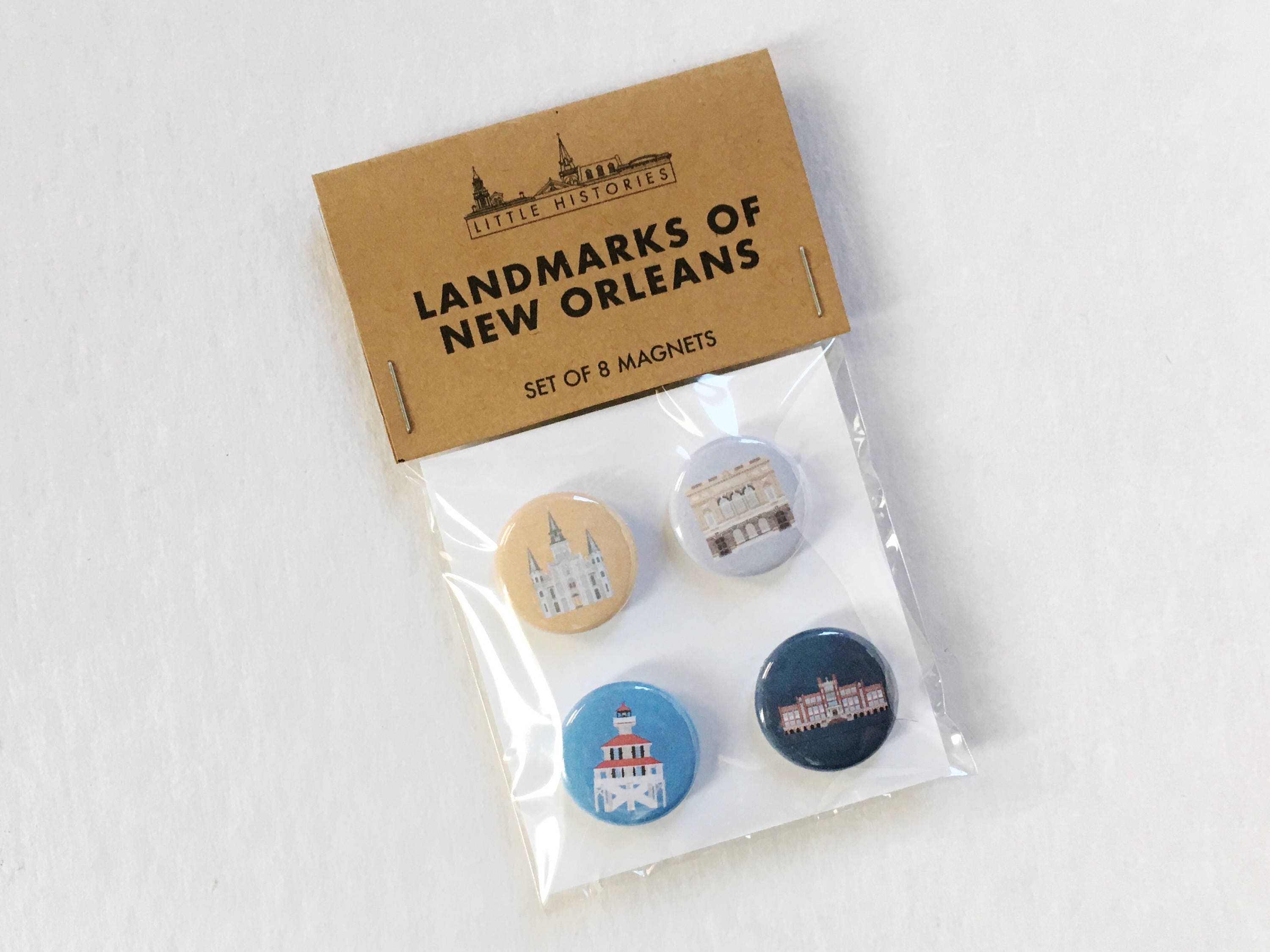 Landmarks of New Orleans Pack Architecture Louisiana Etsy