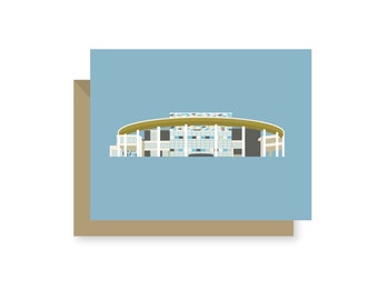 Long Center for the Performing Arts, Architecture Texas, Music Theater Orchestra, Austin Greeting Card