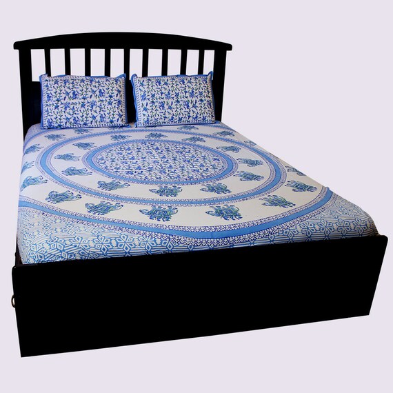 blue elephant bedding