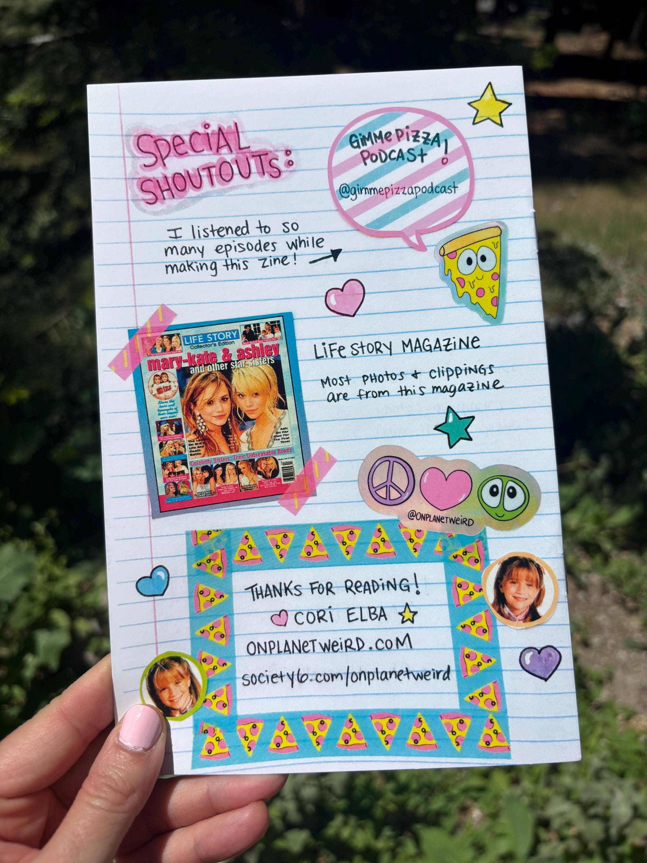 The Adventures of Mary-kate & Ashley Olsen  a Fanzine! - Etsy