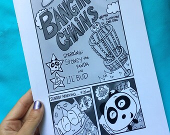 Bangin' Chains Disc Golf comic