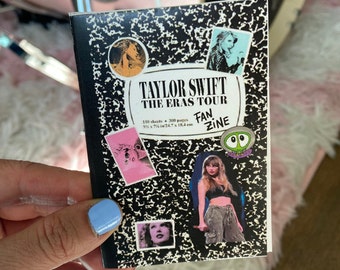 Taylor Swift Eras tour mini color fanzine
