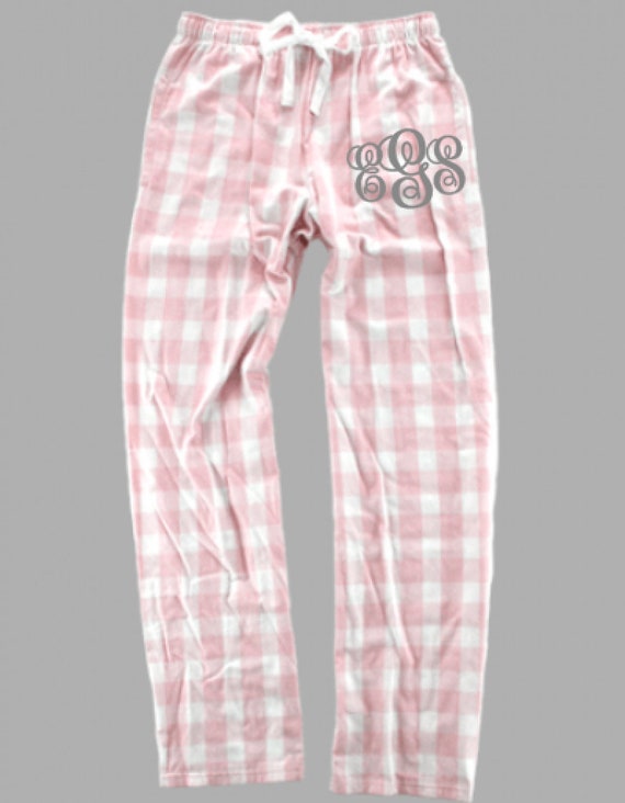 Light pink plaid pants Outlet