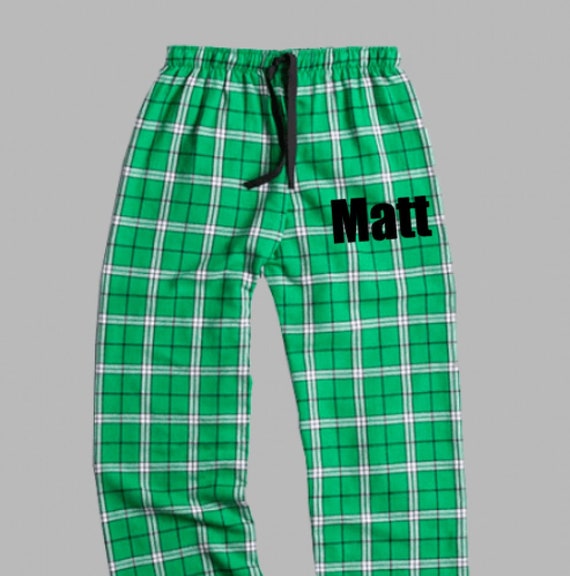 Kelly GREEN Black and WHITE PLAID 