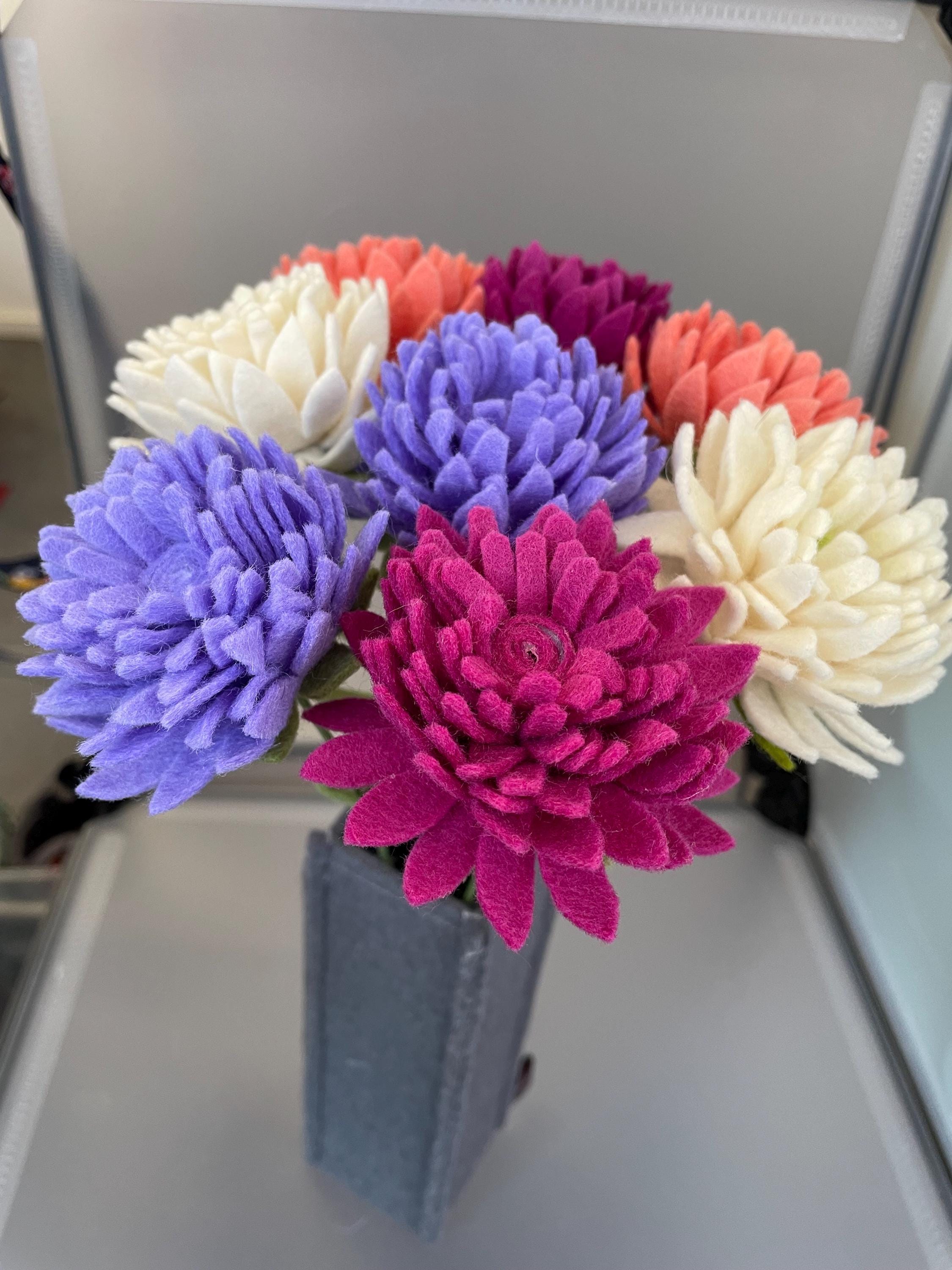 Artificial aster flowers - Etsy.de