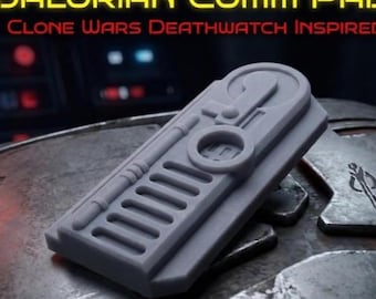 Mandalorian Comm Pad MK2 - inspiré de Clone Wars Deathwatch