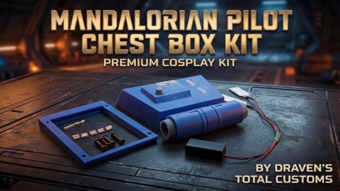 Mandalorian Pilot Chest Box Kit - Fenn Rau Mandalorian Protector ...
