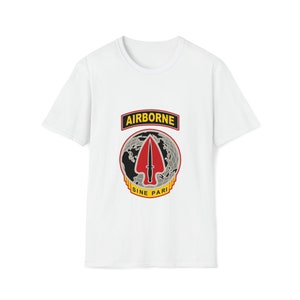 USASOC Shirt Army Delta Force US Airborne Special Forces Military Logo Insignia SFOD-D ww2 T-Shirt