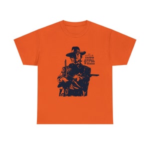 COOL Retro CLINT EASTWOOD T-Shirt Outlaw Josey Wales Colt Western Movie T Shirt