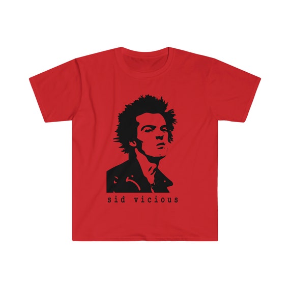 Sid Vicious T Shirt Sex Pistols T-shirt Men's Unisex Sex