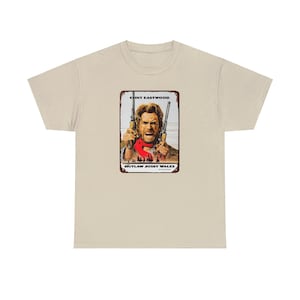 the Outlaw Josey Wales Movie T Shirt Clint Eastwood Retro T-shirt Classic Western Movies